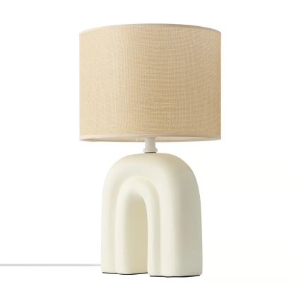 Nordlux - Tafellamp HAZE 1xE27/40W/230V beige