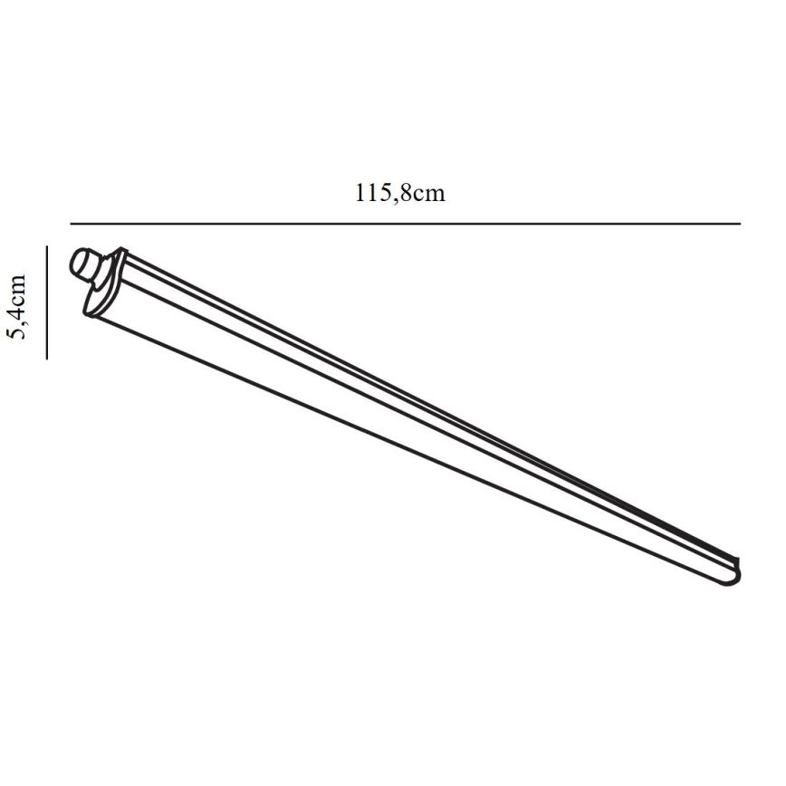 Nordlux - Technische LED-armatuur WESTPORT LED/39W/230V 4000K IP65