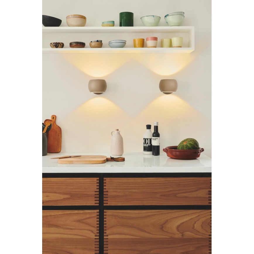 Nordlux - Verstelbaar wand Spot BELIR 1xG9/5W/230V beige