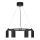 Nordlux - VICO hanglamp aan kabel 6xGU10/5W/230V zwart