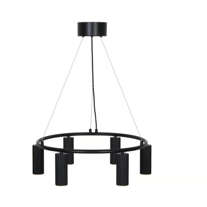 Nordlux - VICO hanglamp aan kabel 6xGU10/5W/230V zwart