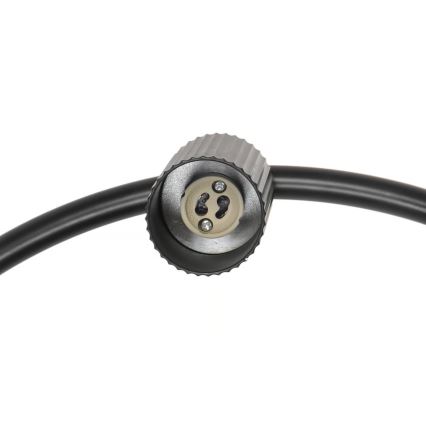 Nordlux - VICO hanglamp aan kabel 6xGU10/5W/230V zwart