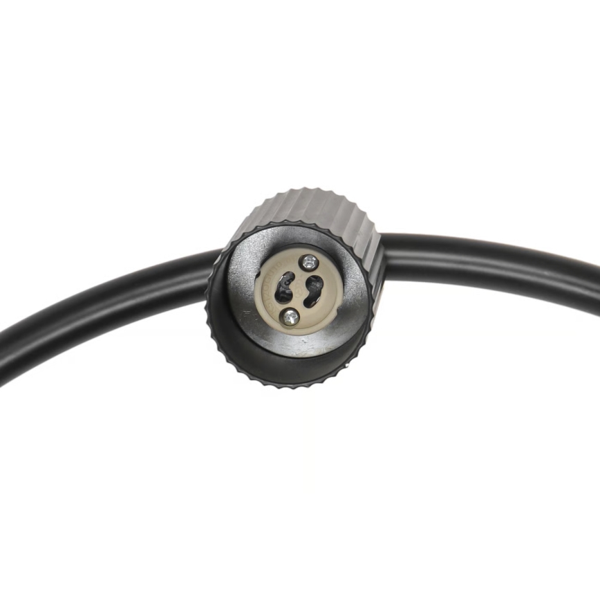 Nordlux - VICO hanglamp aan kabel 6xGU10/5W/230V zwart