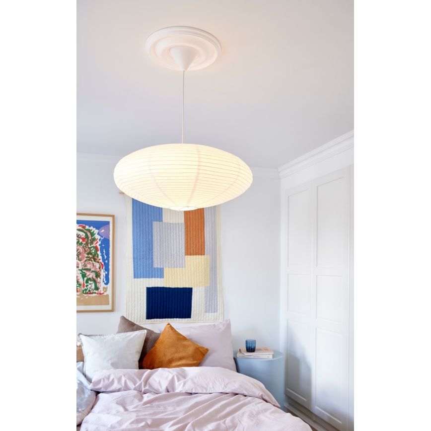 Nordlux - Lampenkap voor VILLO E27 kroonluchter, Ø 60 cm, wit