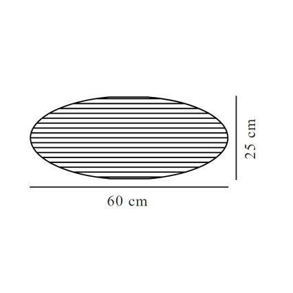 Nordlux - Lampenkap voor VILLO E27 kroonluchter, Ø 60 cm, wit