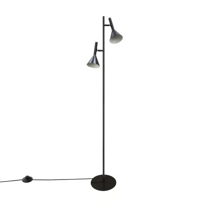Nordlux - Vloerlamp KELVIS 2xGU10/12W/230V zwart