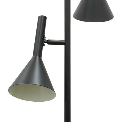 Nordlux - Vloerlamp KELVIS 2xGU10/12W/230V zwart