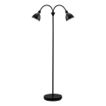 Nordlux - Vloerlamp RAY 2xE14/25W/230V zwart