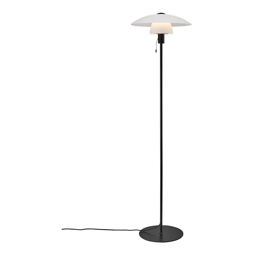 Nordlux - Vloerlamp VERONA 1xE27/40W/230V zwart