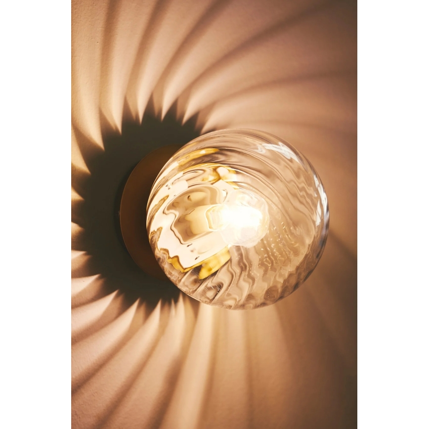 Nordlux - Wandlamp CHISELL 1xE14/25W/230V messing