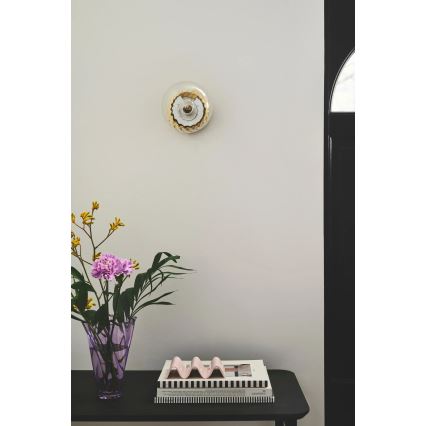 Nordlux - Wandlamp CHISELL 1xE14/25W/230V messing