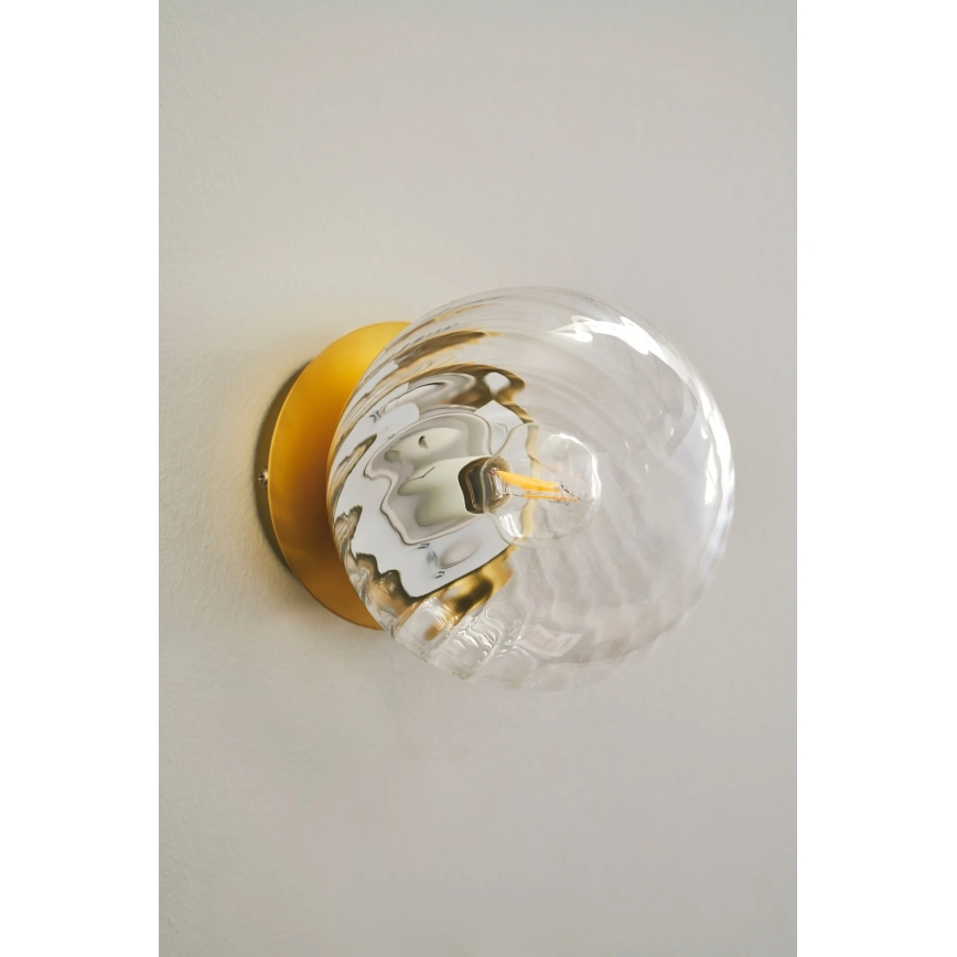 Nordlux - Wandlamp CHISELL 1xE14/25W/230V messing