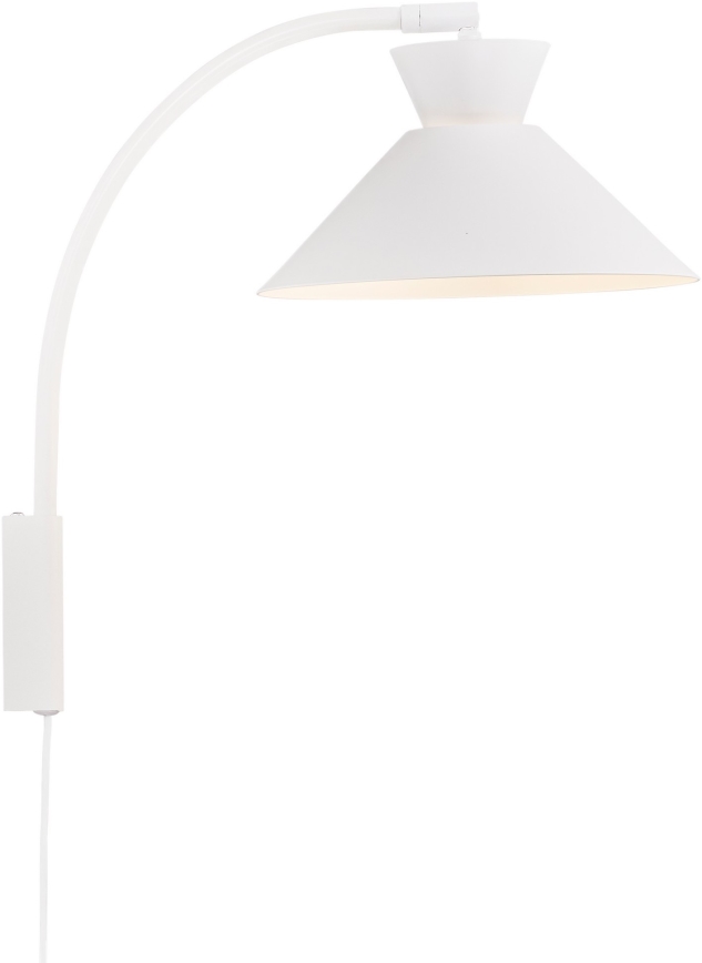 Nordlux - Wandlamp DIAL 1xE27/40W/230V wit