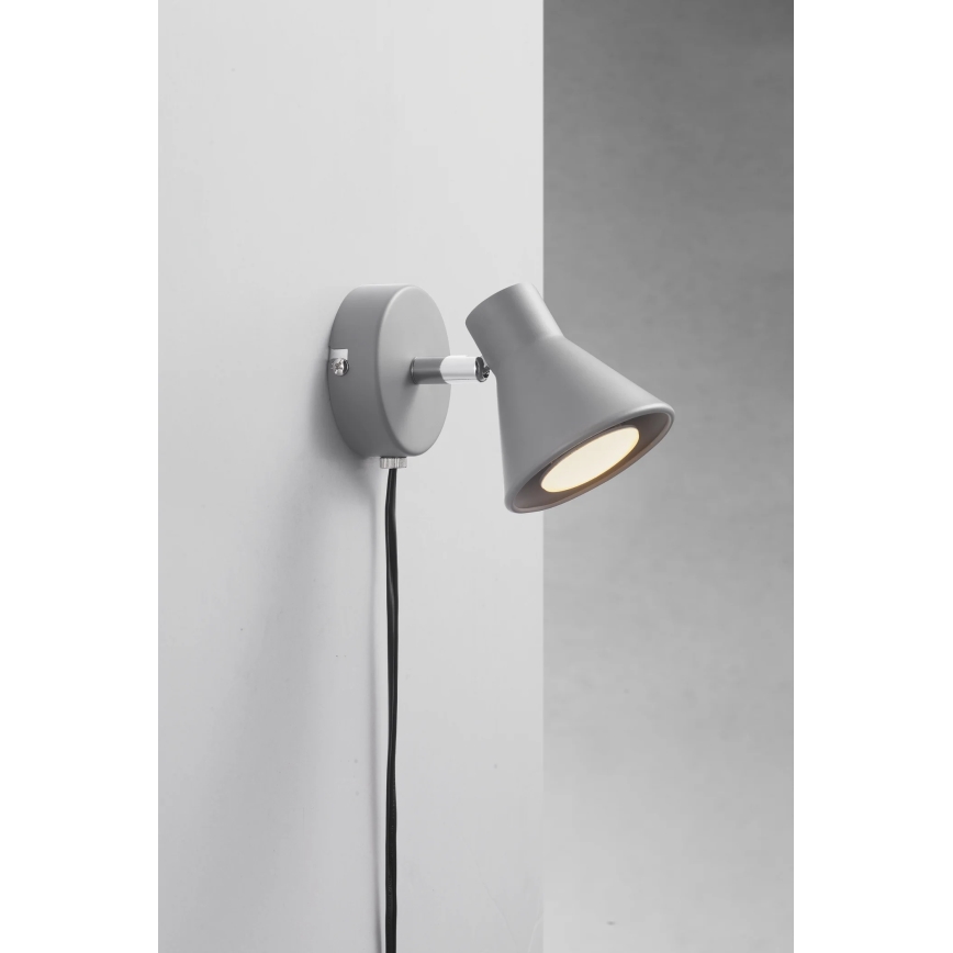 Nordlux - Wandlamp EIK 1xGU10/35W/230V grijs