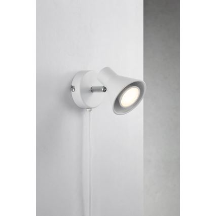 Nordlux - Wandlamp EIK 1xGU10/35W/230V wit