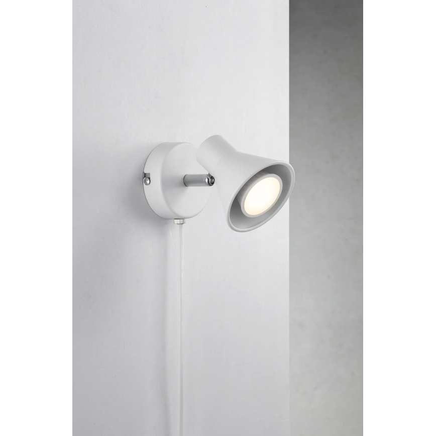 Nordlux - Wandlamp EIK 1xGU10/35W/230V wit