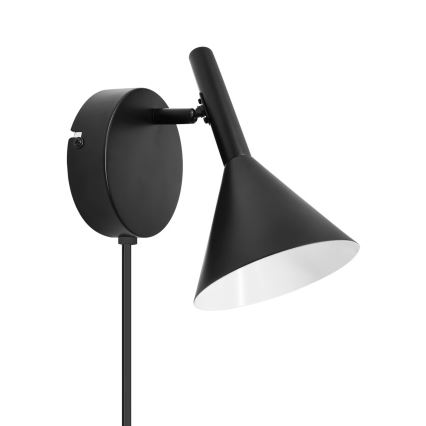 Nordlux - Wandlamp KELVIS 1xGU10/12W/230V zwart