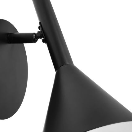 Nordlux - Wandlamp KELVIS 1xGU10/12W/230V zwart