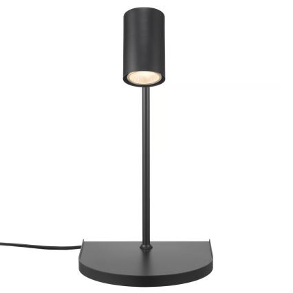 Nordlux - Wandlamp met plank CODY 1xGU10/15W/230V zwart