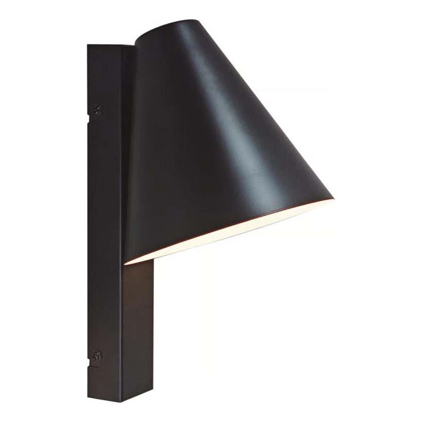 Nordlux - Wandlamp met USB WILMER 1xE14/40W/230V zwart
