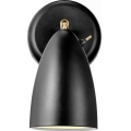 Nordlux - Wandlamp NEXUS 1xGU10/6W/230V zwart