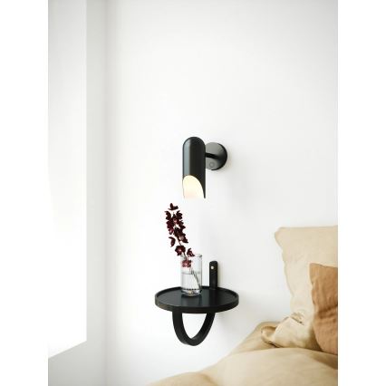 Nordlux - Wandlamp ROCHELLE 1xGU10/8W/230V zwart