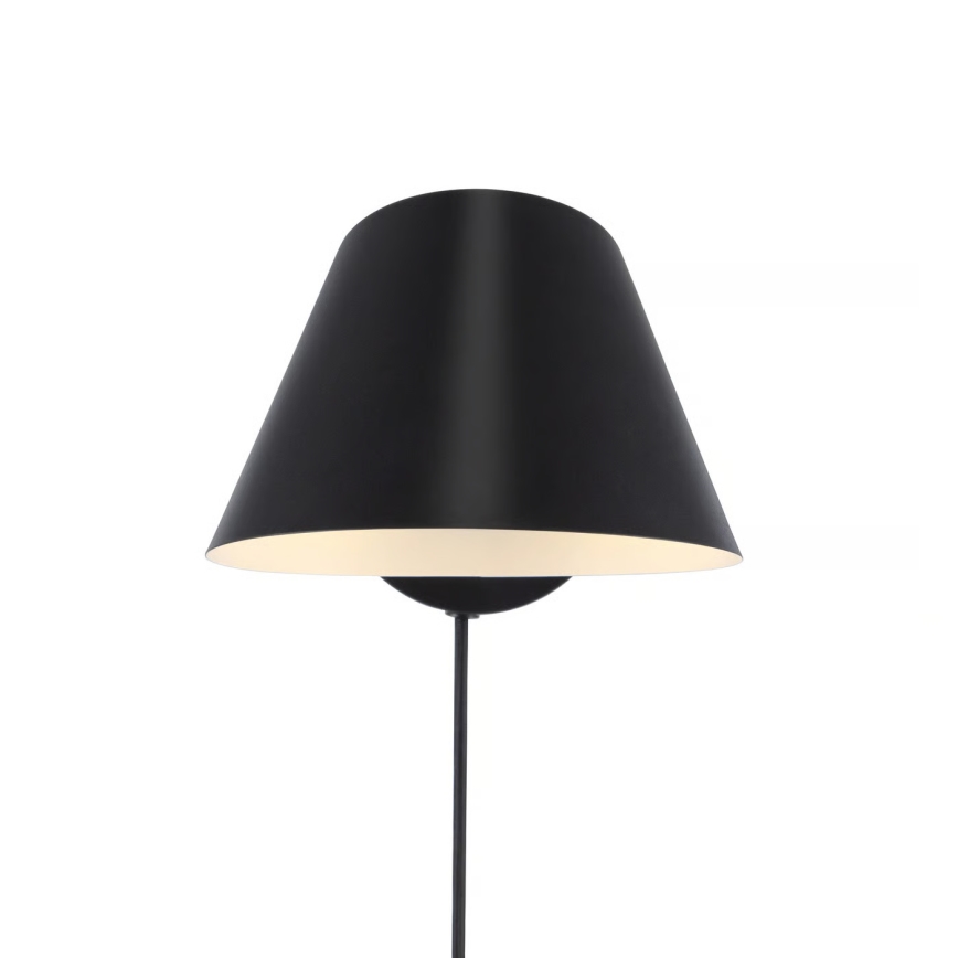 Nordlux - Wandlamp STAY 1xE27/60W/230V zwart