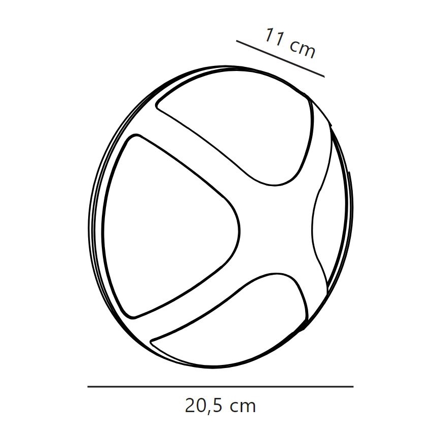 Nordlux - Wandlamp voor buiten CROSS 1xE14/15W/230V IP54