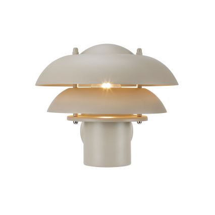 Nordlux - Wandlamp voor buiten KURNOS 1xE14/12W/230V IP54 beige