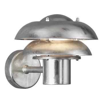 Nordlux - Wandlamp voor buiten KURNOS 1xE14/12W/230V IP54 mat chroom