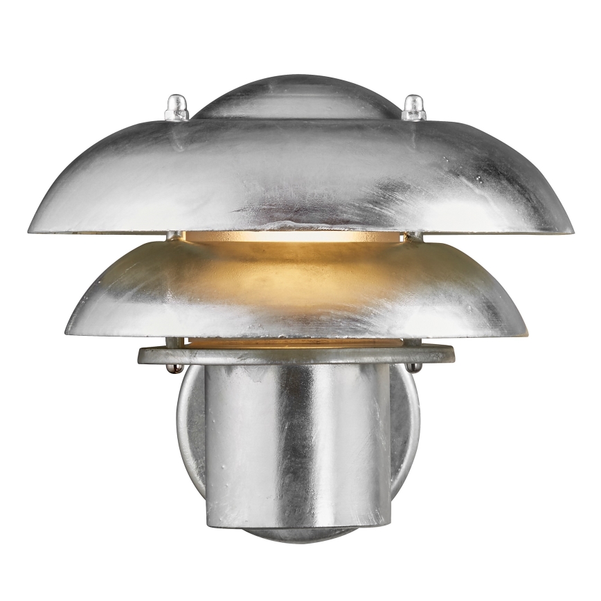 Nordlux - Wandlamp voor buiten KURNOS 1xE14/12W/230V IP54 mat chroom