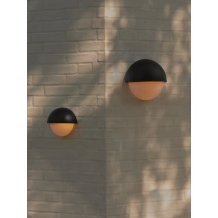 Nordlux - Wandlamp voor buiten SCORPIUS 1xE14/15W/230V IP44 zwart