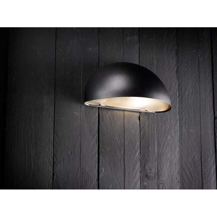 Nordlux - Wandlamp voor buiten SCORPIUS 1xE14/40W/230V IP33 zwart