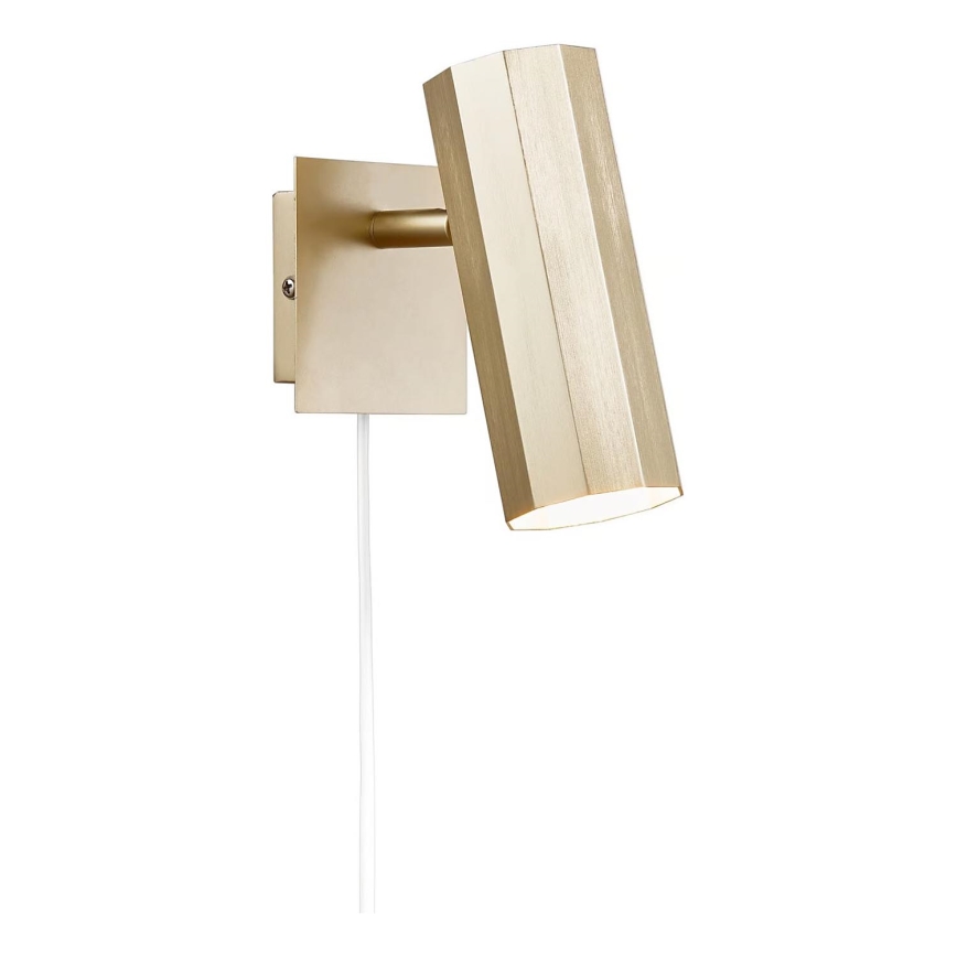 Nordlux - Wandspot ALANIS 1xGU10/15W/230V goud