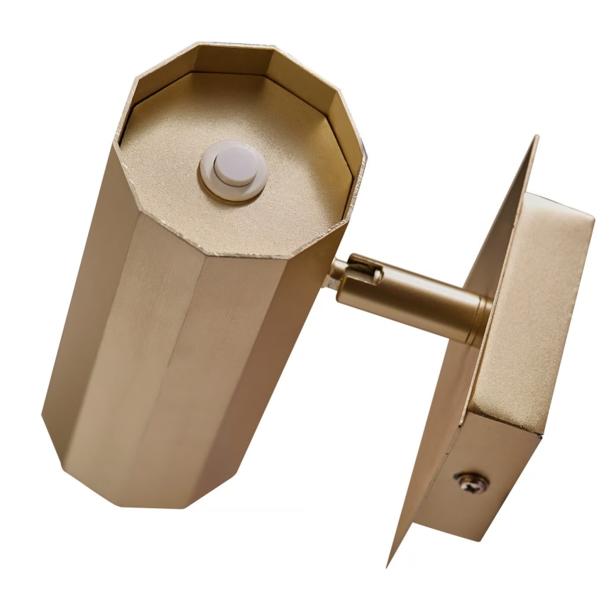 Nordlux - Wandspot ALANIS 1xGU10/15W/230V goud