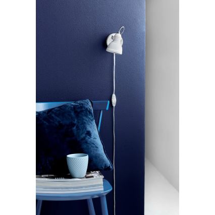 Nordlux - Wandspot ASLAK 1xGU10/35W/230V wit