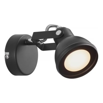 Nordlux - Wandspot ASLAK 1xGU10/35W/230V zwart