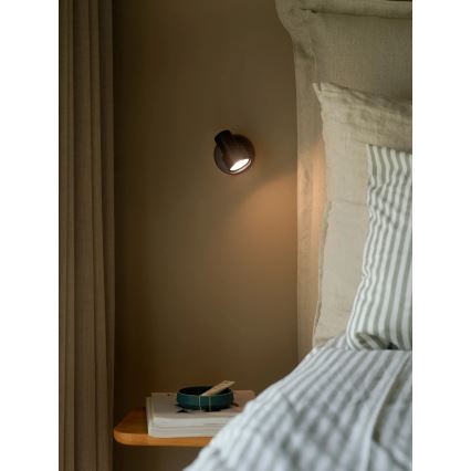 Nordlux - Wandspot BOSTON 1xGU10/5W/230V zwart