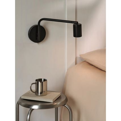 Nordlux - Wandspot EXPLORE 1xGU10/5W/230V zwart