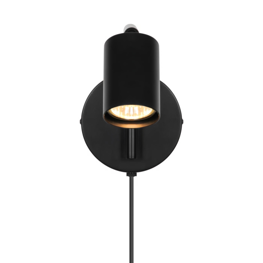 Nordlux - Wandspot EXPLORE 1xGU10/5W/230V zwart