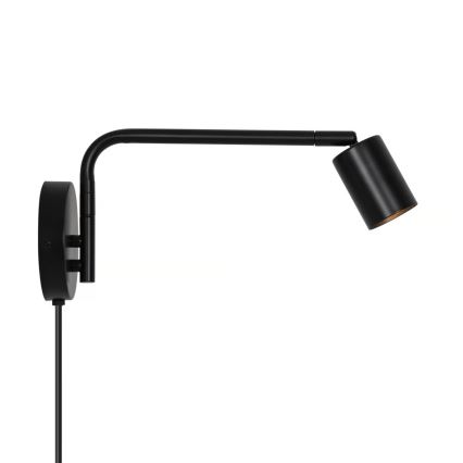 Nordlux - Wandspot EXPLORE 1xGU10/5W/230V zwart