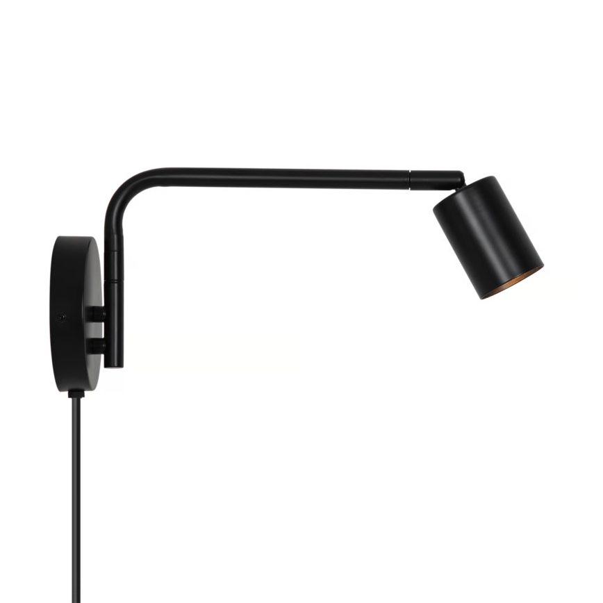 Nordlux - Wandspot EXPLORE 1xGU10/5W/230V zwart