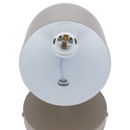 Nordlux - Wandspot GASTON 1xE27/15W/230V bruin