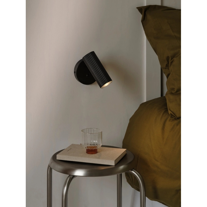 Nordlux - Wandspot VICO 1xGU10/5W/230V zwart