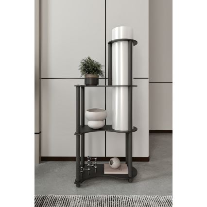 NOTO Vloerlamp met Planken 1xE27/40W/230V Zwart