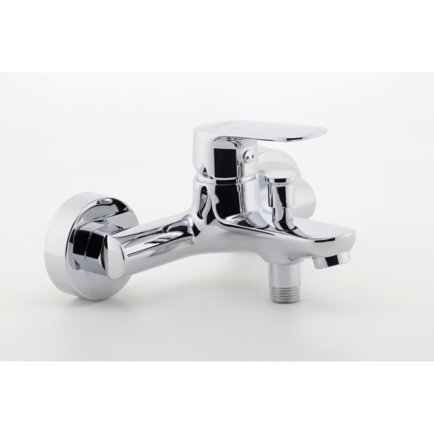 Novaservis - Badset met badmengkraan TITANIA COSMOS, glanzend chroom