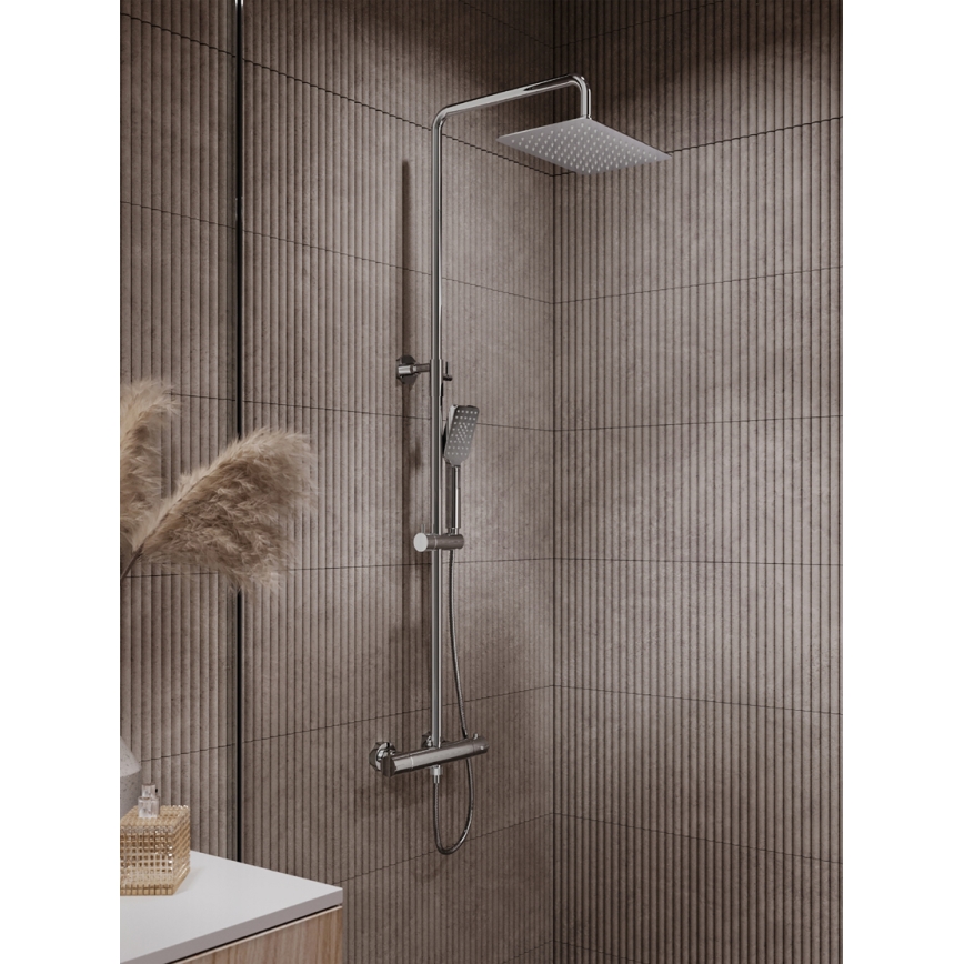 Novaservis - Doucheset met thermostaatkraan METALIA ECO glanzend chroom