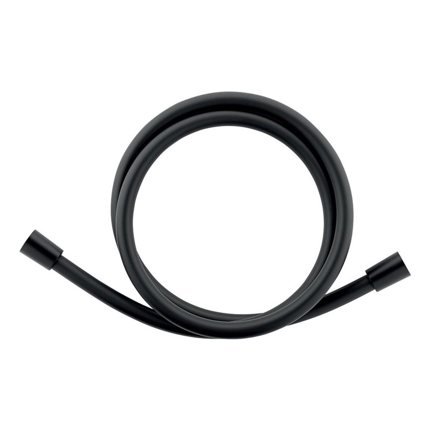 Novaservis - Doucheslang plastic 150 cm mat zwart