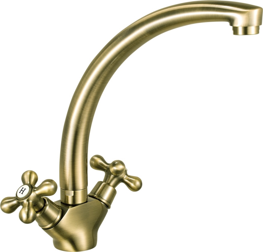 Novaservis - Keukenkraan FERRO ANTICA brons