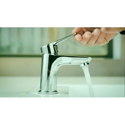 Novaservis - Kraan voor wastafel METALIA 13,2 cm glanzend chroom